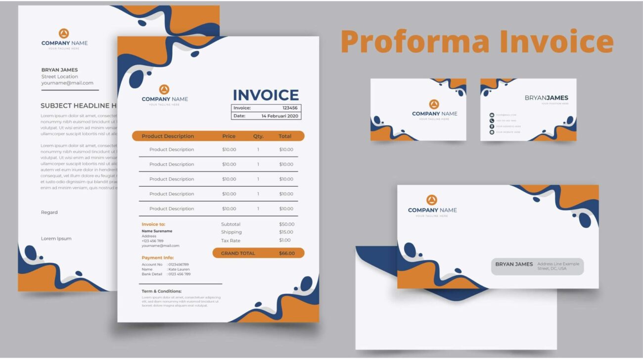 Proforma fatura, ticari işlemlerin başlangıcında alıcı ve satıcı arasında anlaşmanın şartlarını belirler.